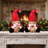 Christmas Decoration Faceless Doll Fairy Figurine Cookie Decoration Goblin Toy Display Piece