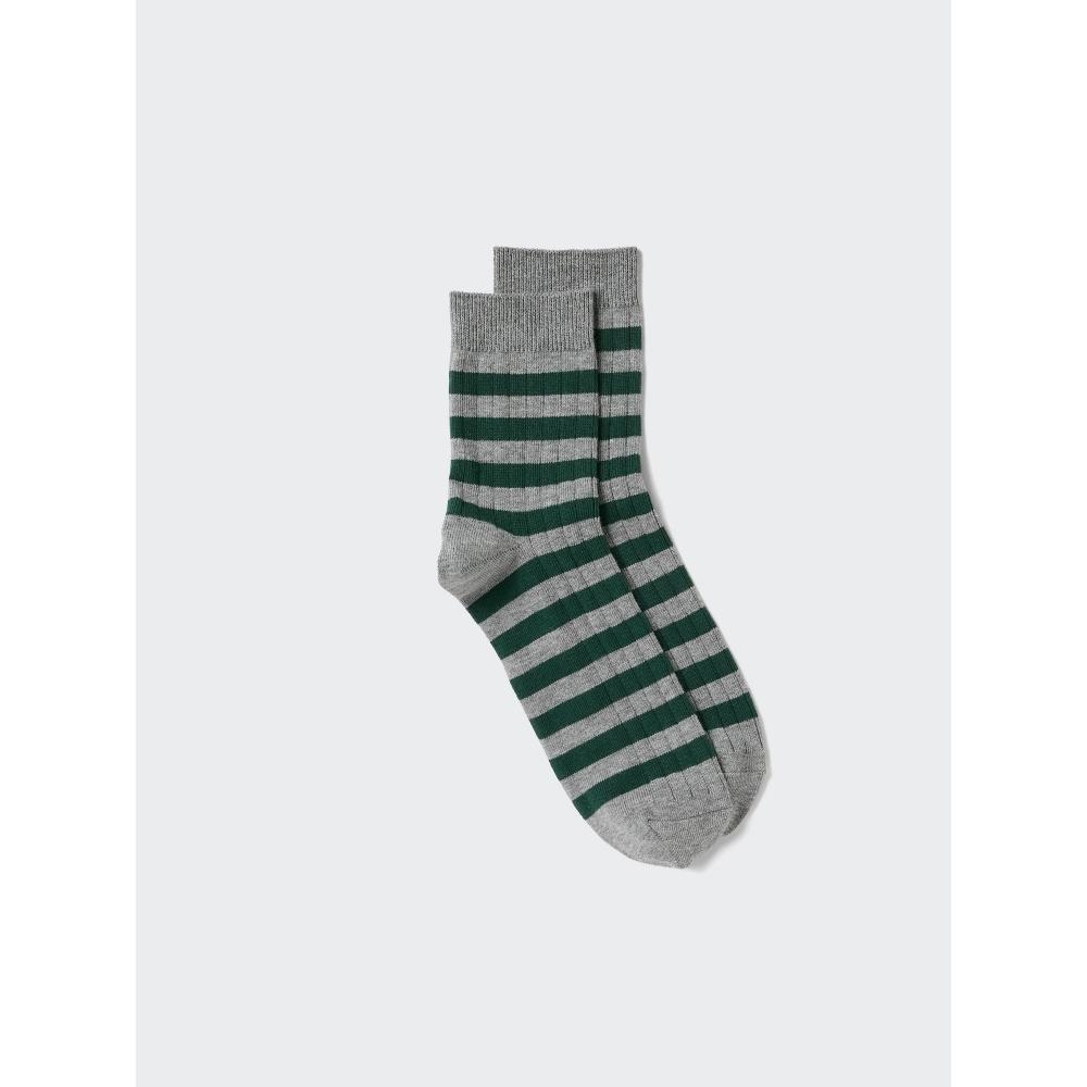 Uniqlo Japan Half Socks Border