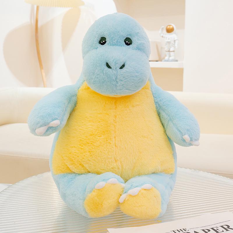 

Bobbie Bear Candy Color Lazy Dinosaur Plush Toy - Large Claw Machine Doll Sky Blue