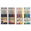 5pcs Vintage Ink Pens Set Quick-dry Writing Multi Color 0.5mm Ballpoint Pen for Diary Drawing Marker Liner Art DIY School A6655