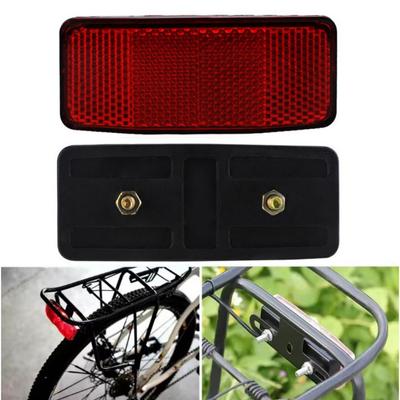 100*40mm Bike Rear Reflector Taillight Plastic Battery Powered Rear Taillight