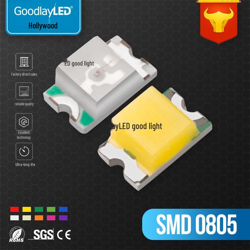 

Асортимент світлодіодних діодів SMD 0805: Червоні, Сині, Зелені, Білі, Помаранчеві, Жовті, Рожеві, Фіолетові Намистини. білий