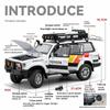 1/24 Scale Toyota Land Cruiser LC80 SUV Alloy Diecast Model Off-road Vehicle Collect Hobby Model Ornaments Gift for Friend Boy Display