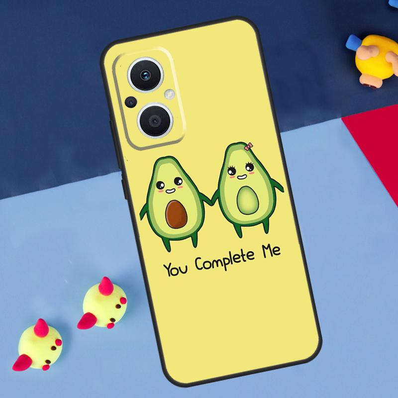 Funny Avocado Quotes For OPPO Reno 12F 13F 14F 11F 10 11 12 13 14 Pro 8T 7 8 Lite OPPO Find X9 X8 X6 X5 Pro Case