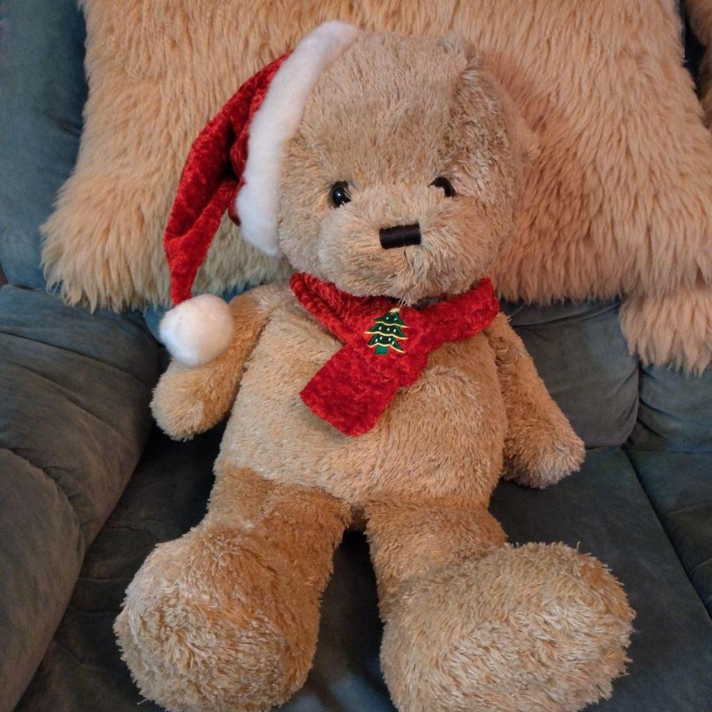 [USED] Toys"R"Us Christmas Teddy Bear