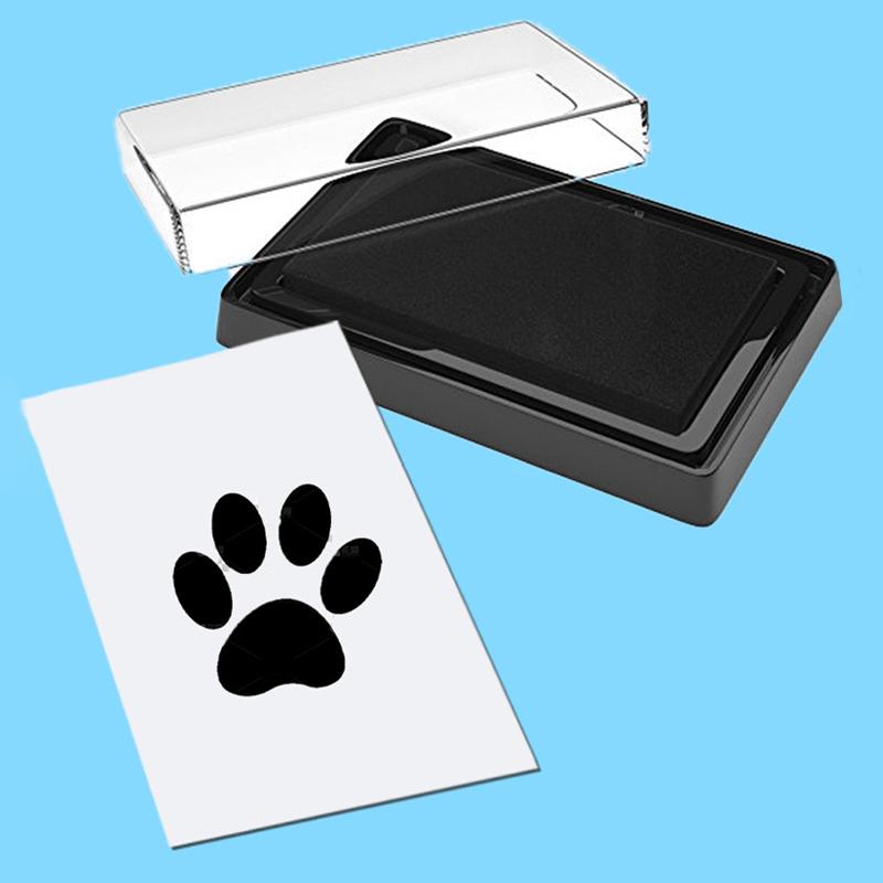 Pet Products Unique Pet Dog Cat Paw Prints Pad Born Baby Clean Recyclable Inkless Hand Print And Footprint Ink Pad