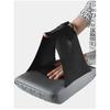 Car Armrest Mat Center Console Arm Rest Protection Cushion Wave Embroider PU Leather Auto Armrests Storage Box Cover Pad
