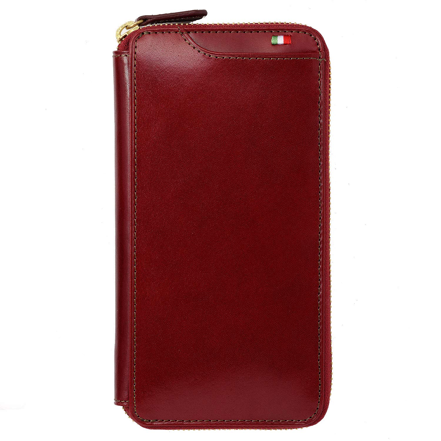 

Milagro Tamponato Garcon Wallet (Men s Large Capacity Zip-Around Wallet, Genuine Leather, Unisex, Perfect for Christmas, Father s Day, or Spring),