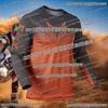 New Trendy Mens And Womens Motorcycle Adventure Riding Shirt Summer Mountain Bike Off Road Long Sleeve Riding Training Top