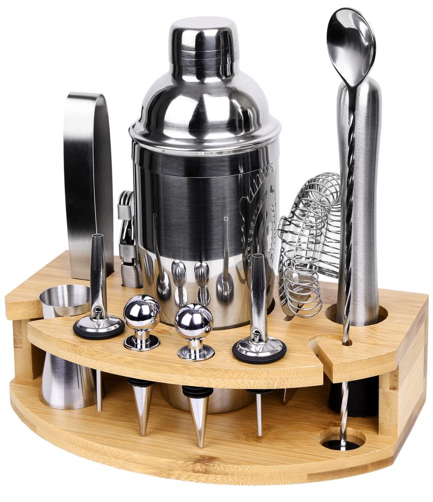 Chester Chrome Bartender Set, 12 Pieces