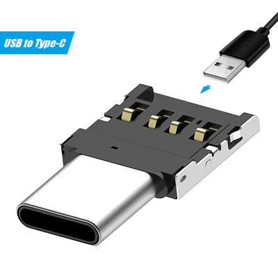 10 pces mini tipo c para usb otg adaptador conector suportado para s8 note8 telefone android e tipo-c habilitado smartphone usb mi