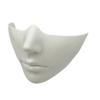 Comfortable Halloween Half Face Mask Futuristic Costume Accessory Masquerade Half Face Mask for Halloween Cosplay