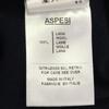 ASPESI Made in Italy Wolle Langarm Strickjacke XS Marineblau Damen Gebraucht