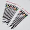 13-teiliges Uhrenreparaturwerkzeug Schraubendrehersatz 0,6 mm - 2,0 mm Flachkopf-Schraubendreher-Set Professionelle Uhrmacher für Uhrenreparaturwerkzeuge