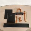 DIY PU kůže Pletení Háčkování Tašky Výroba Materiálová sada pro Ručně vyráběnou Kabelku Peněženku Tašku přes rameno Crossbody Šicí příslušenství
