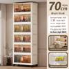 Portable Multi-Layer Folding Storage Cabinet for Kitchen and Living Room