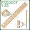 Seeding Ruler With Dibber Practical Functional Garden Tool For Gardening