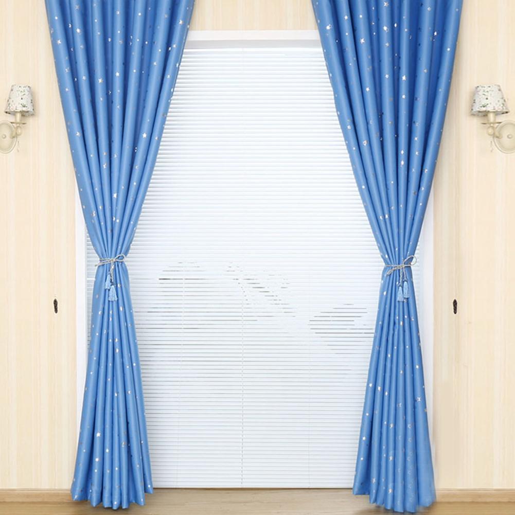 Korean     Door Window Curtain   Drape Bathroom Livling Room Decor Blue