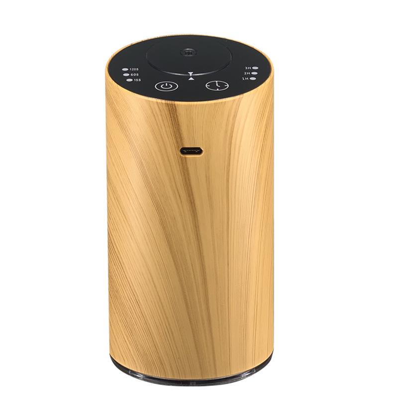 Kreativer Aromadiffusor mit Holzmaserung für Büro, Auto oder Zuhause