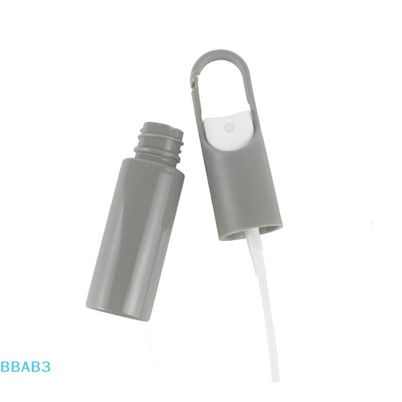 20ml Mini Portable Refillable Fragrance Hand Sanitizer Alcohol Hook Portable Bottle With Spray Pump Empty Perfume Container