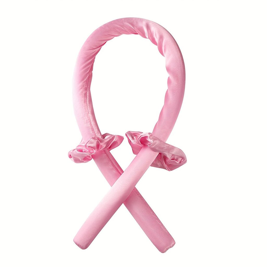 3pcs/Set No Heat Curling Rod Headband Set, Foam Sponge Lazy Heatless Hair Curler with 2 Hair Rings, DIY Hair Styling Tools for Natural Waves