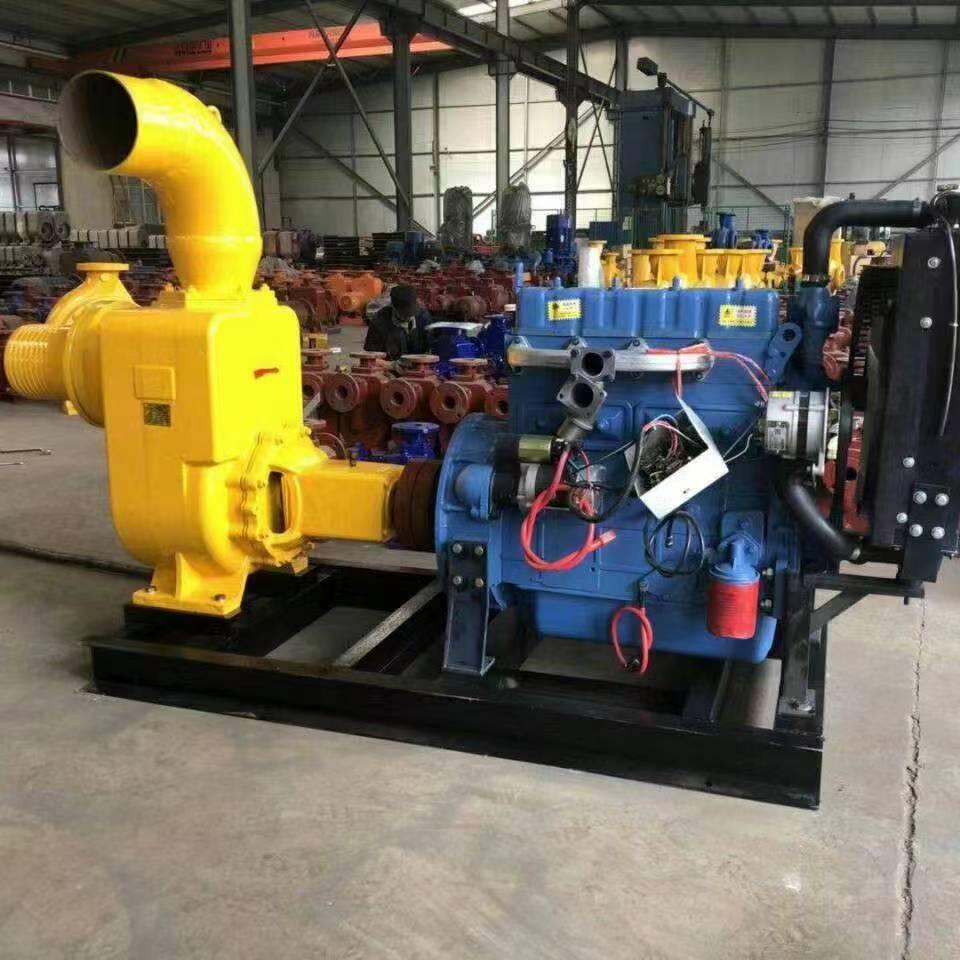 Diesel Engine High Head Water Pump Truck - 1000 Cubic Meter Capacity