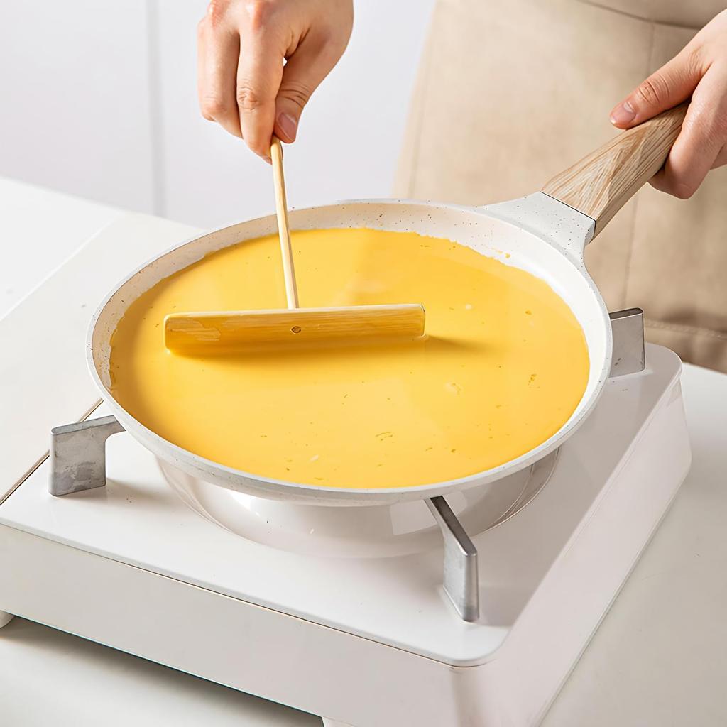 Nonstick 9.5-Inch Crepe Pan - Induction Compatible, PFOA Free, Ideal for Pancake Pan, Tawa Pan for Roti Indian, Griddle, Dosa Pan Non Stick