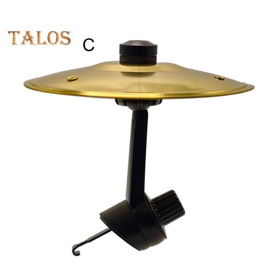 2Pcs Car Vent Mini Drum Crash Cymbal for Car Vent Car Dashboard Percussion Turn Your Ride Into A Rhythm Zone Drummer Car Accessory