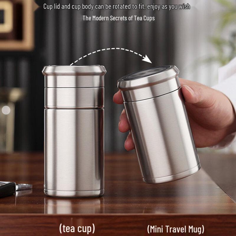 Xihe 316 Stainless Steel Insulated Tea Travel Mug