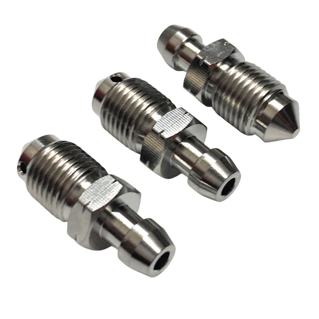 3 stk 64 Titan M10 Lufteskruer Kompatibel med M10 P1.00 Brembo