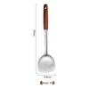 Sapele Handle Pure Titanium Cooking Spatula