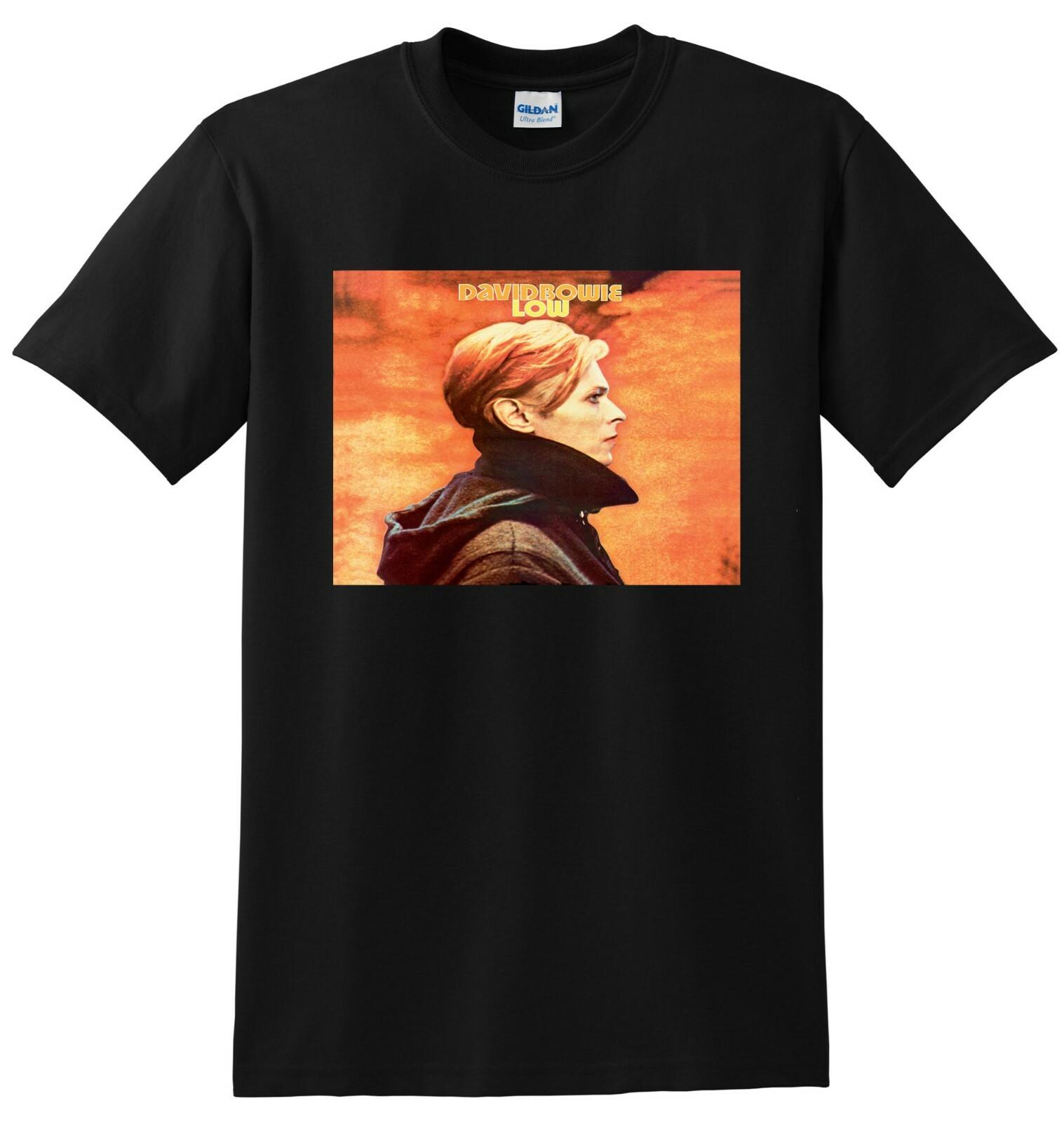 DAVID BOWIE T SHIRT low vinyl cd cover SMALL MEDIUM XXXL