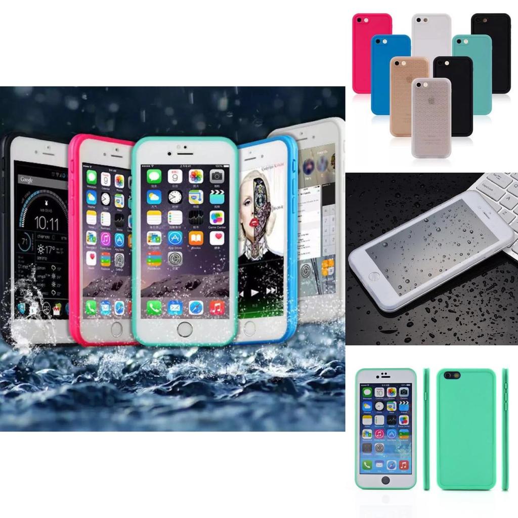 Apple Iphone Waterresistant Cover With Fingerprint Scanner And Stylish Flip Design
