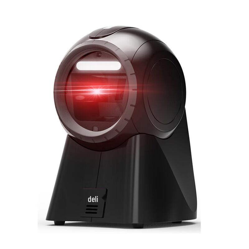 Deli High-Precision Wired 1D/2D Barcode Scanner