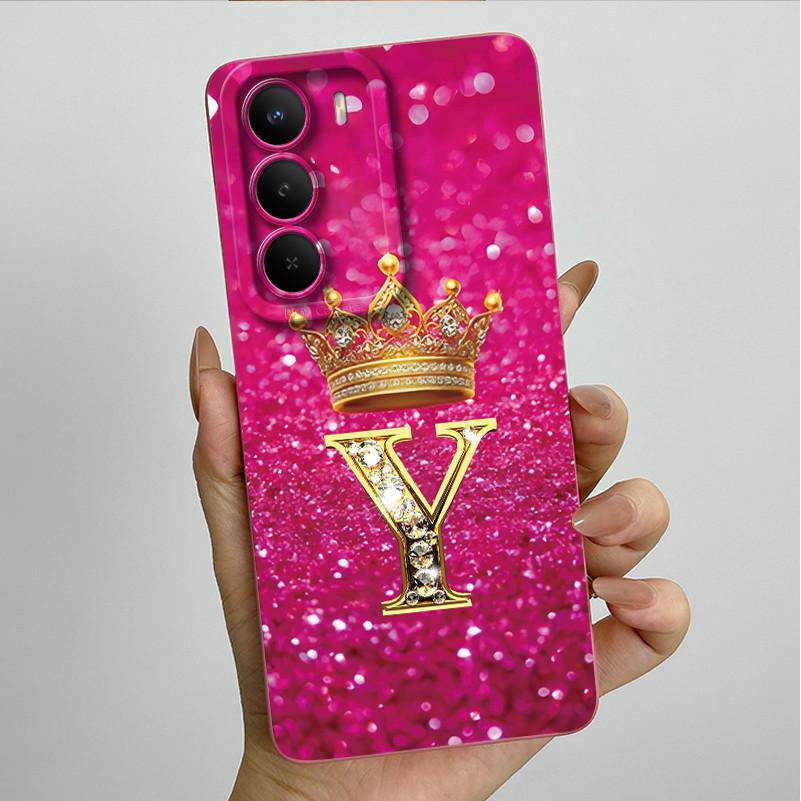 Phone Case For Realme C71 2025 Cover Luxury Crown Letters Soft Silicone Shell Shockproof Bumper for Oppo realme C71 C 71 4G Etui