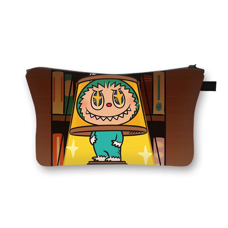Cosmetic Bag for Girls, Large Capacity, Cute Storage, Toilet Bag, Portable Clutch Bag.