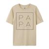 Womens Father Day For New Dad Him Dada Grandpa Papa Unisexs Designer T Shirt Luxury TShirt Plus Size Classic