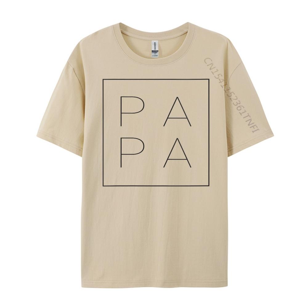 Womens Father Day For New Dad Him Dada Grandpa Papa Unisexs Designer T Shirt Luxury TShirt Plus Size Classic