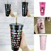 High-performance Cartoon Insulated Cup With Straw For Boys And Girls, 304 Stainless Steel