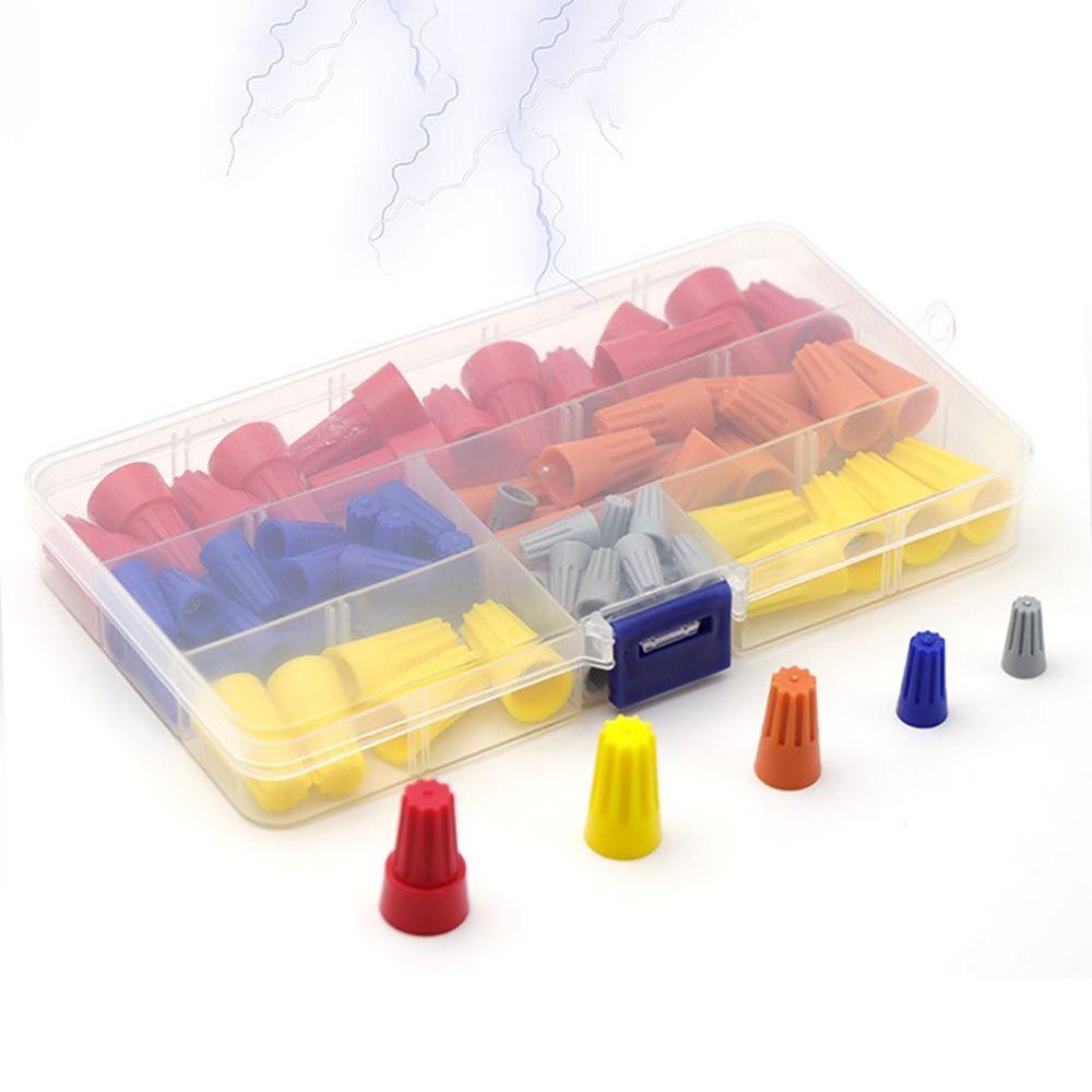 Insulated Wire Caps Colorful Twist Caps Nuts Twist Terminal Electrical Insulated Crimp  Electrical