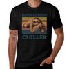 Sloth Natural Born Chiller Vintage Tshirt Summer Print Short Sleeve Tee Tshirt