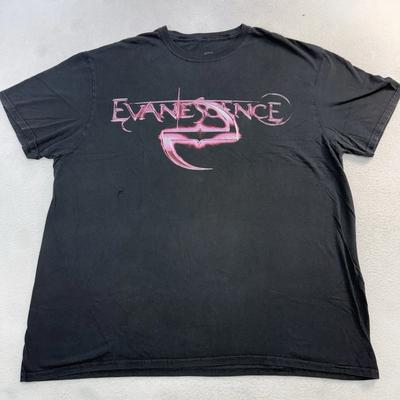 Evanescence 2021 Tour Short Sleeve Crewneck T-Shirt Adult Unisex 2XL