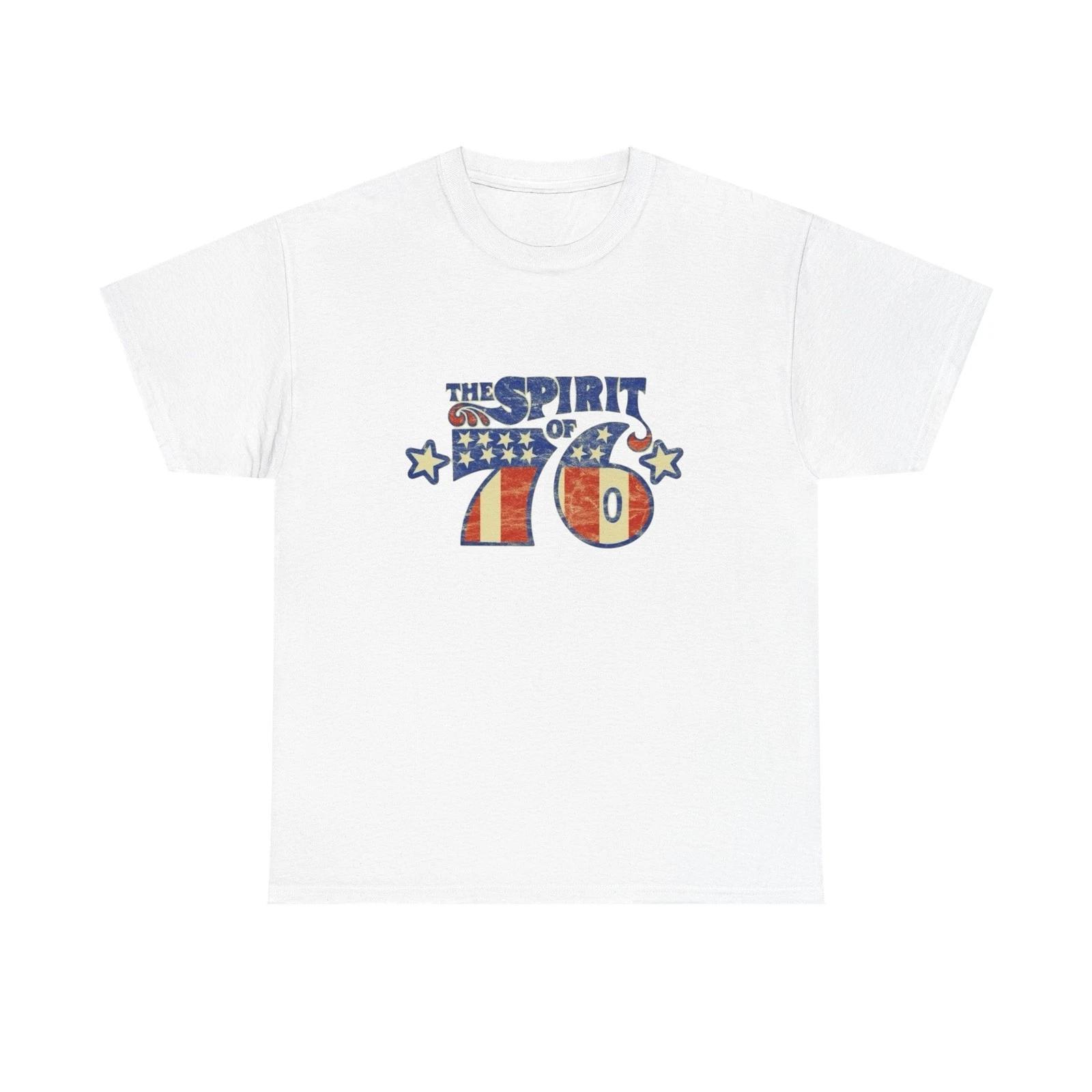 The Spirit Of 76 USA Graphic T Shirt Adult New Tee 3XL