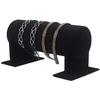 Non-slip Velvet Headband Holder Removable Thick Rod Jewelry Display Stand Multifunctional Easy To Assemble Headband Organizer