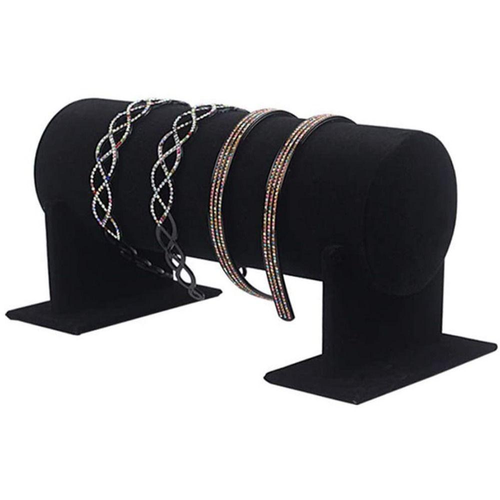 Non-slip Velvet Headband Holder Removable Headband  Organizer Jewelry Display Stand  Women Gifts