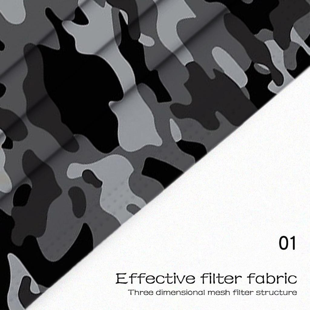 50PCS Children's Mask Print Disposable Face Mask Industrial 3Ply Ear Loop