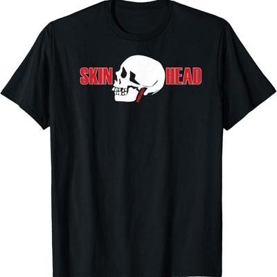 1980er Skinhead Totenkopf Oi Bootboy Hard Skins Hardcore 84 T-Shirt