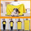 Pet products Super absorbent towel Dog cat bath artifact Large thickened towel Dry cleaning bath towel