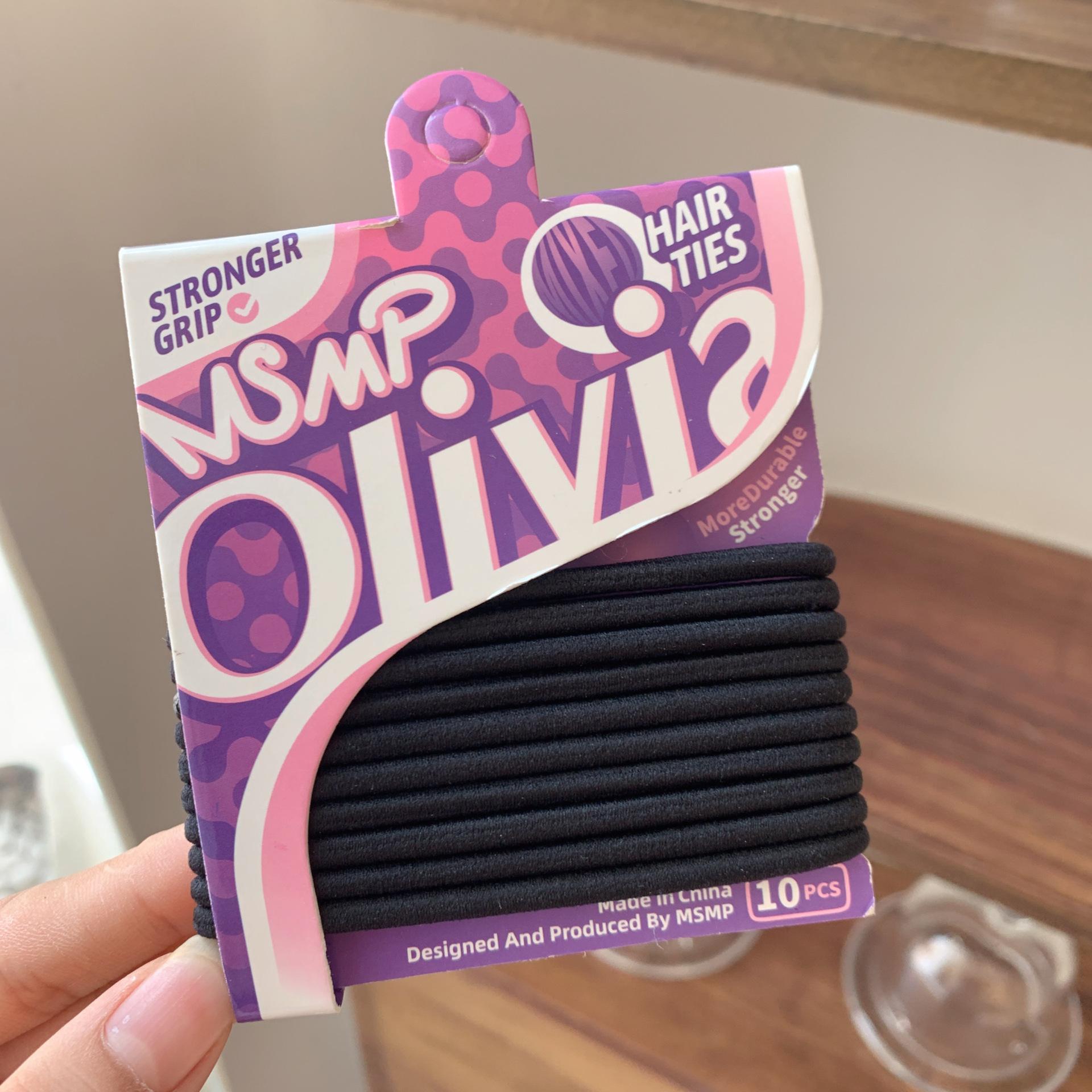 

Резинки для волос Candy Color - Мягкие резинки для хвостиков и косичек. Безболезненный захват, подходит для всех типов волос. Унисекс.