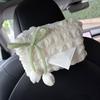 Soft Tissue Box Tulip Puff Design Car Interior Decoration Creative Paper Box